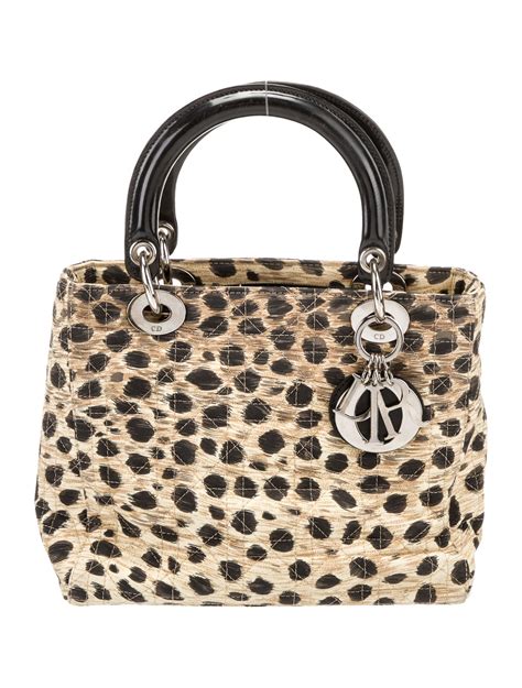 christian dior animal print bag|christian dior small tote bag.